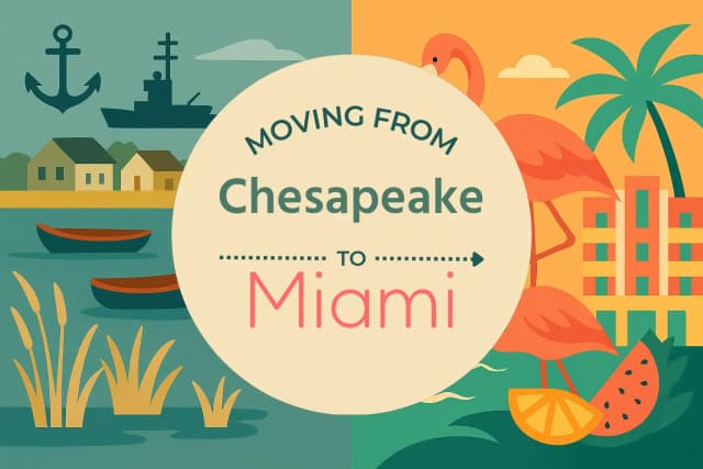 Moving from Chesapeake to Miami