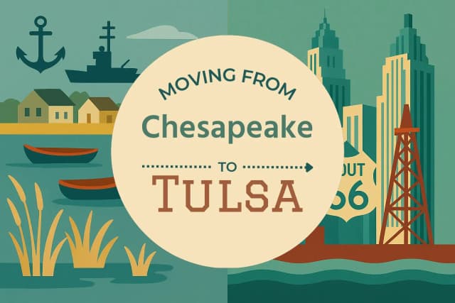 Moving from Chesapeake to Tulsa