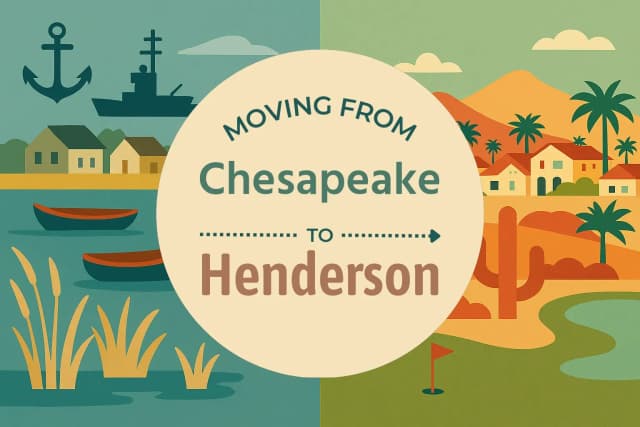 Moving from Chesapeake to Henderson
