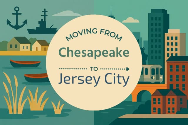 Moving from Chesapeake to Jersey City