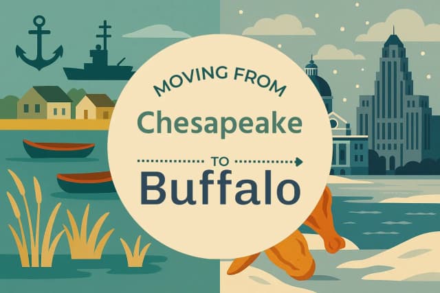 Moving from Chesapeake to Buffalo