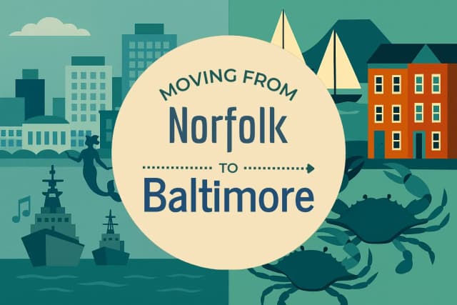 Moving from Norfolk to Baltimore