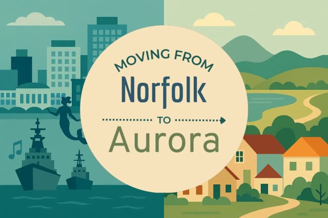 Moving from Norfolk to Aurora
