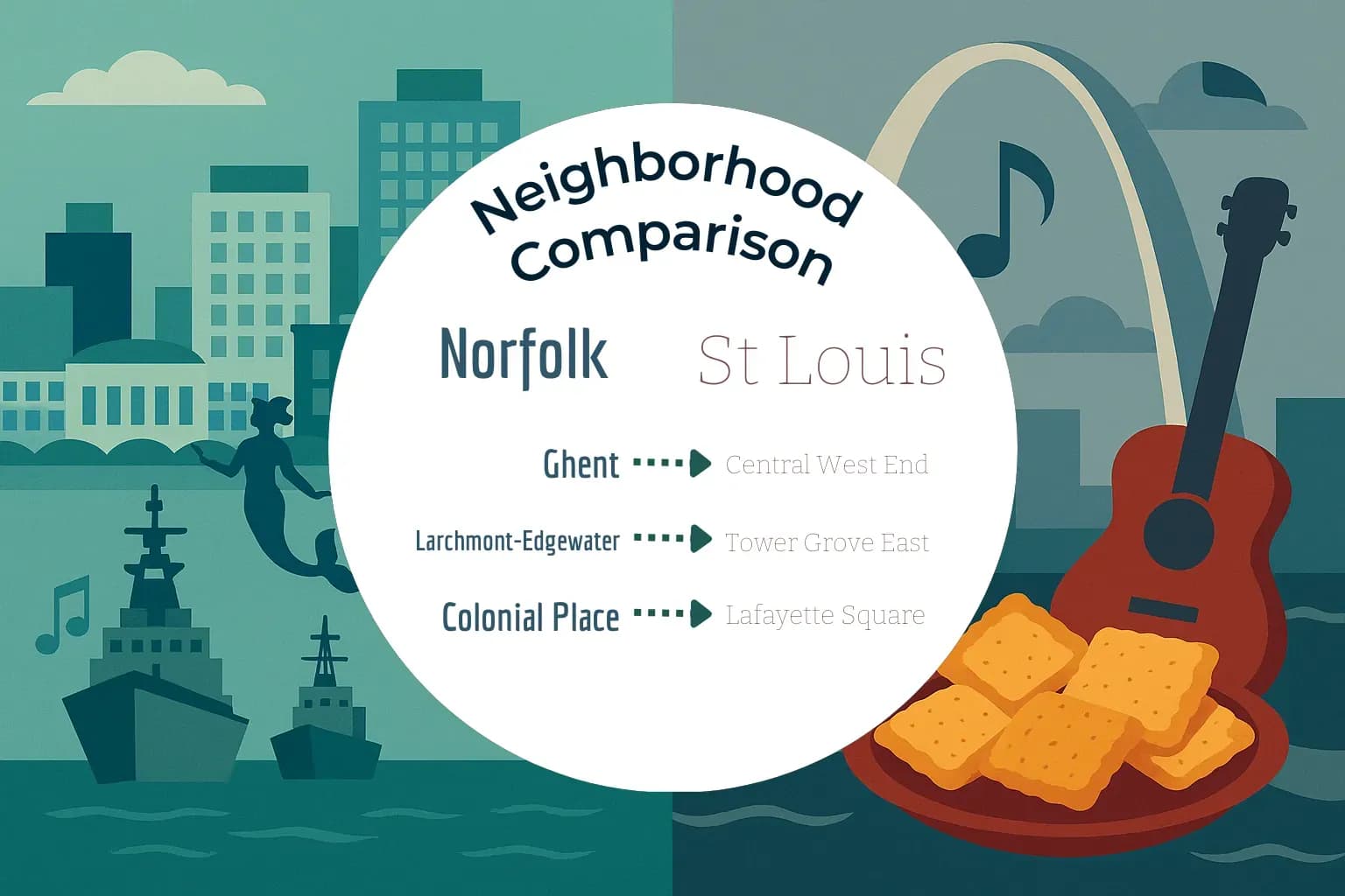 Norfolk vs St. Louis Neighborhood Comparison