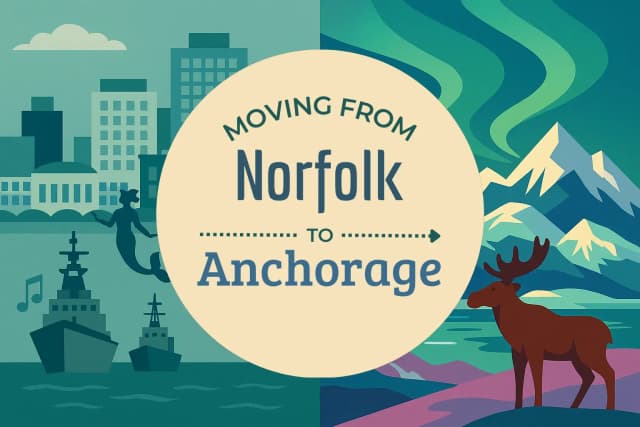 Moving from Norfolk to Anchorage