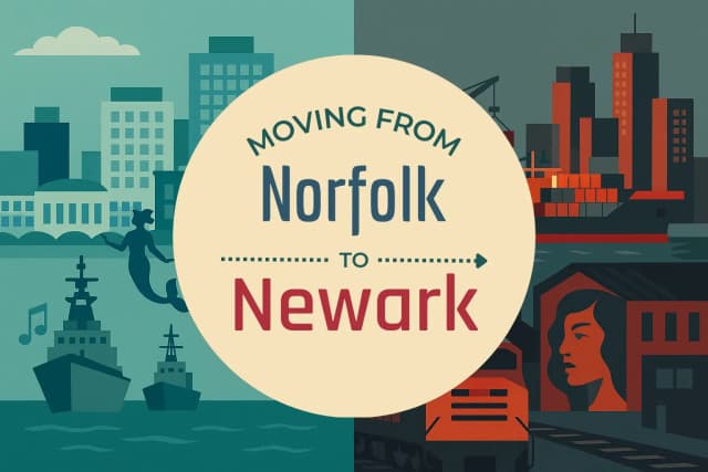 Moving from Norfolk to Newark