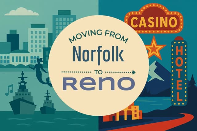 Moving from Norfolk to Reno