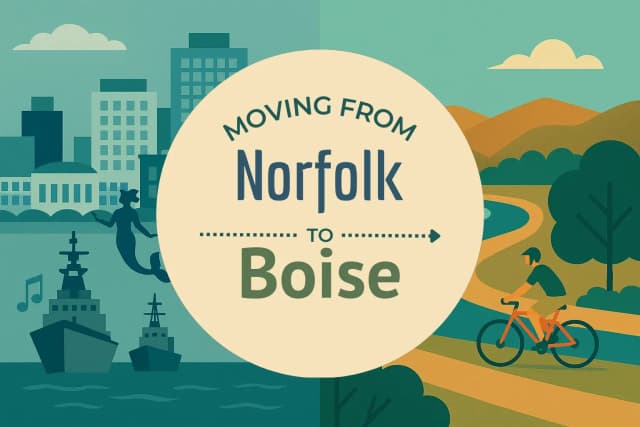 Moving from Norfolk to Boise