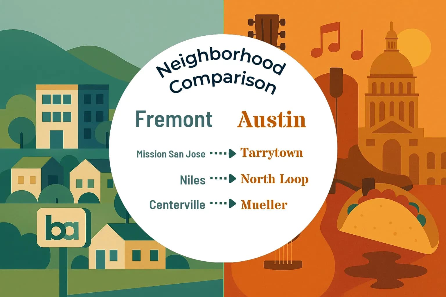 Fremont vs Austin Neighborhood Comparison