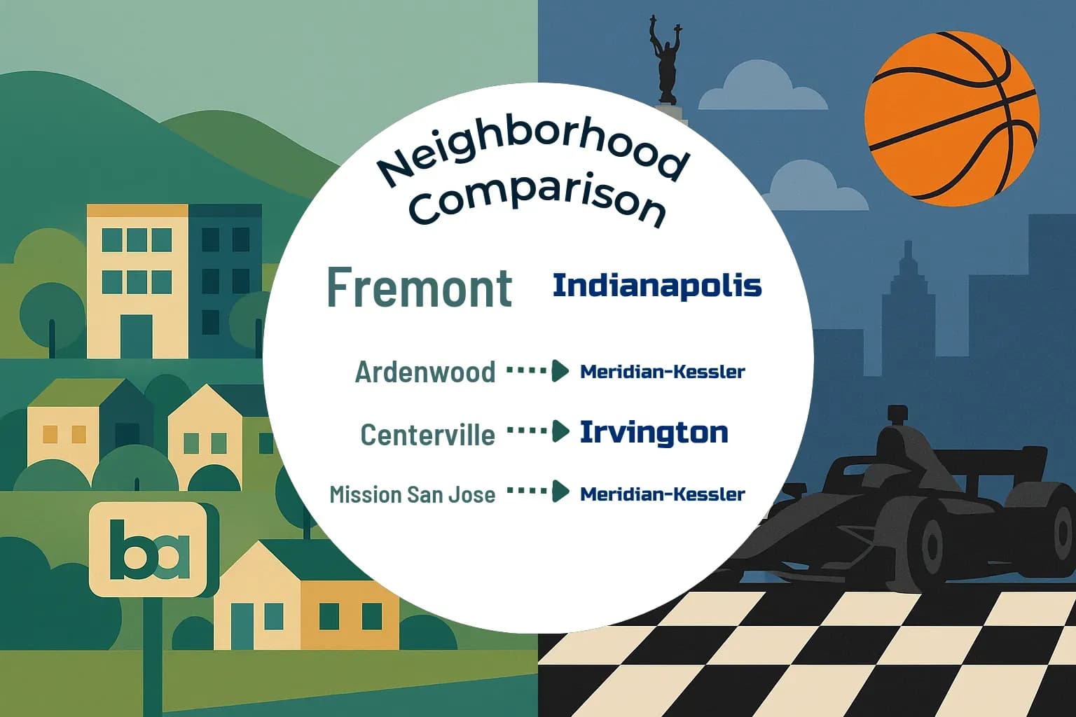 Fremont vs Indianapolis Neighborhood Comparison