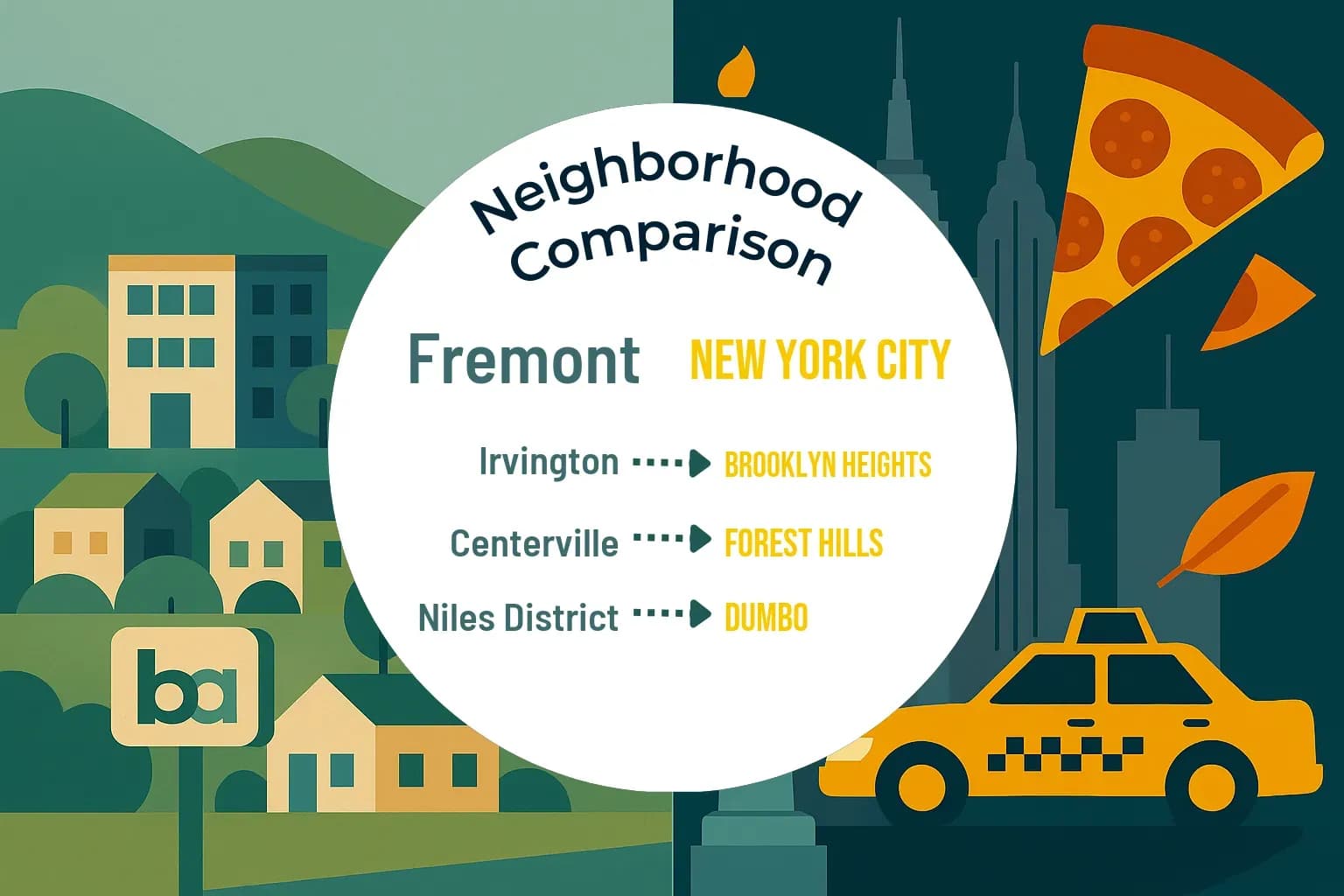 Fremont vs New York City Neighborhood Comparison
