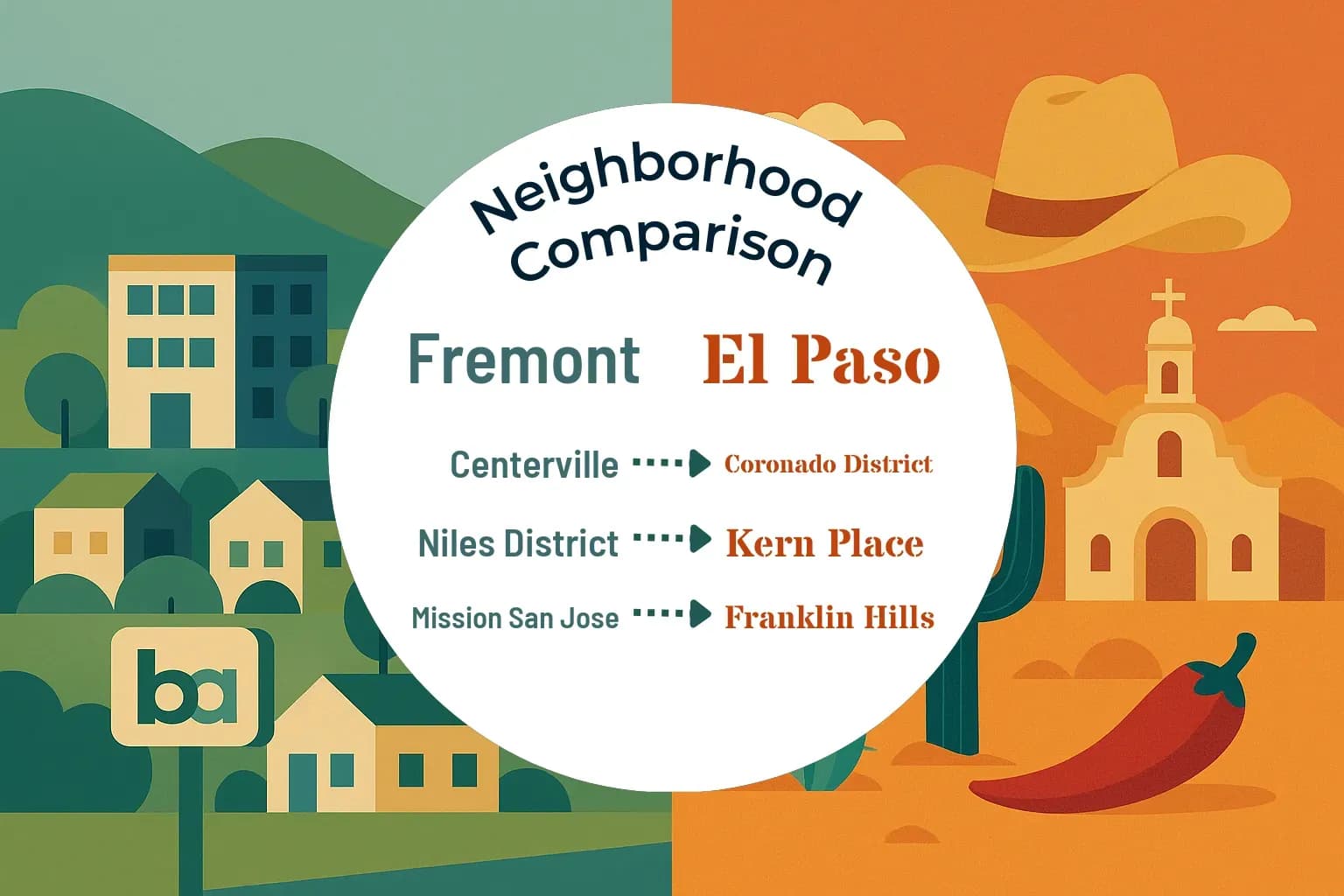 Fremont vs El Paso Neighborhood Comparison