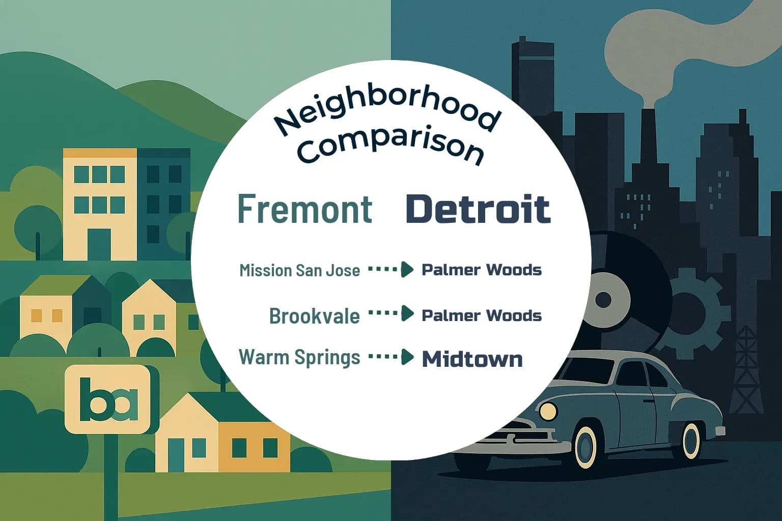 Fremont vs Detroit Neighborhood Comparison
