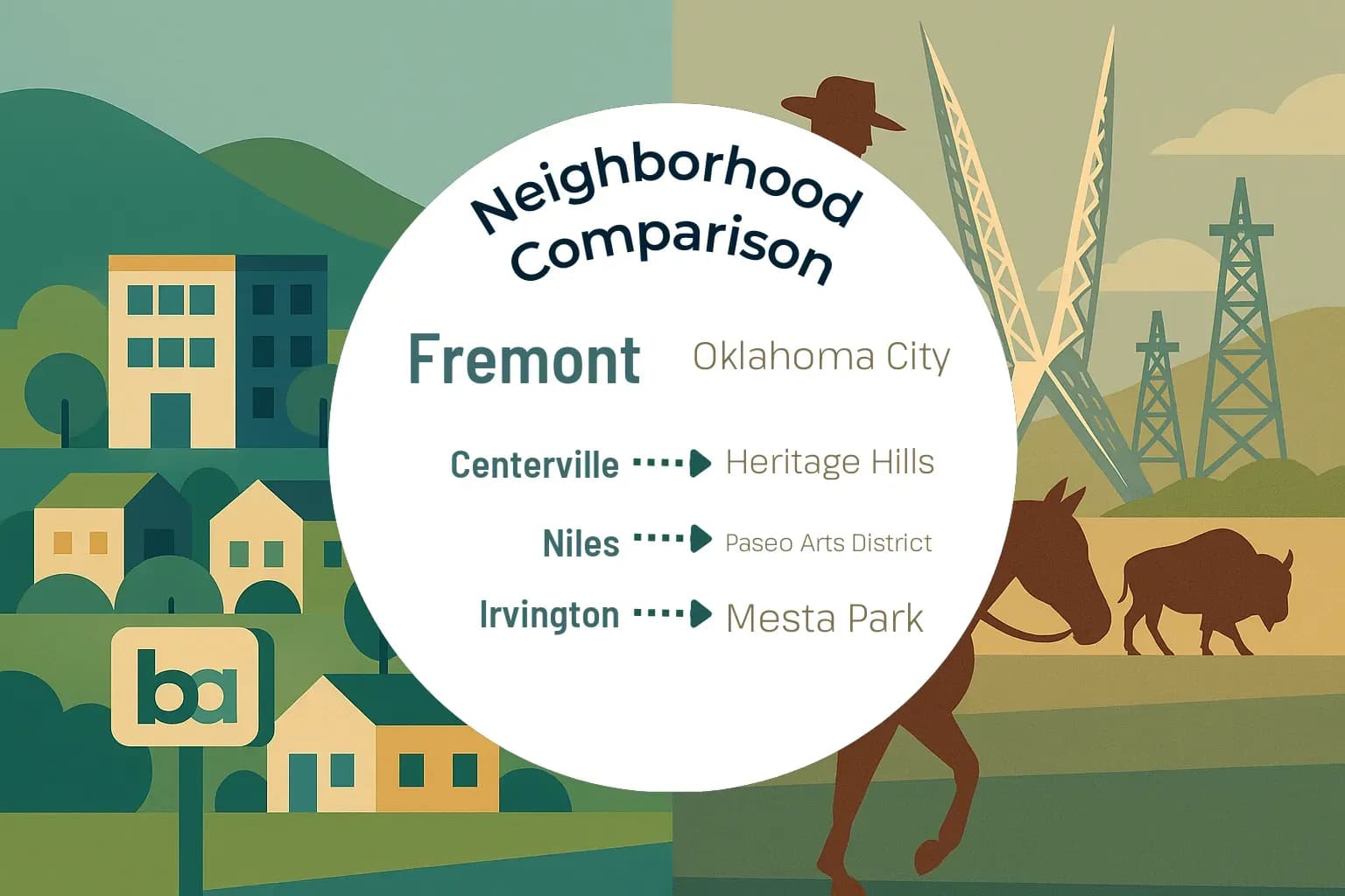 Fremont vs Oklahoma City Neighborhood Comparison