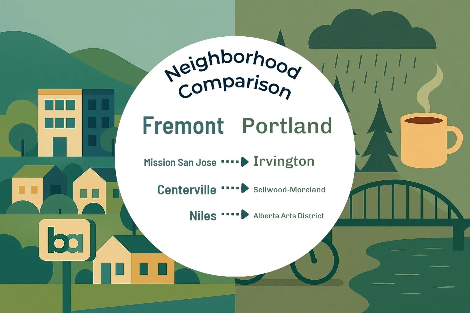 Fremont vs Portland Neighborhood Comparison