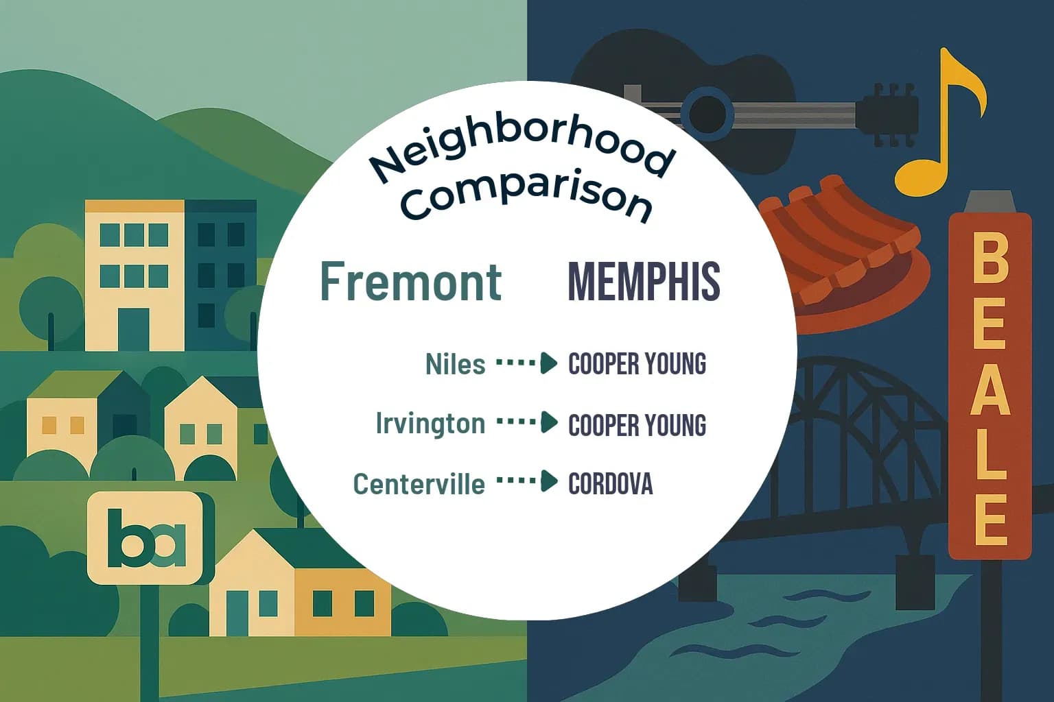 Fremont vs Memphis Neighborhood Comparison