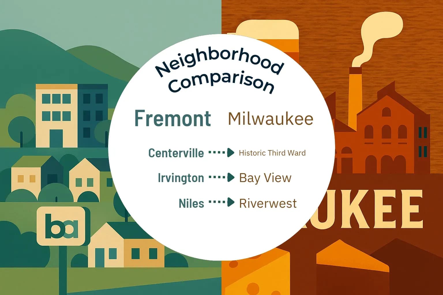 Fremont vs Milwaukee Neighborhood Comparison