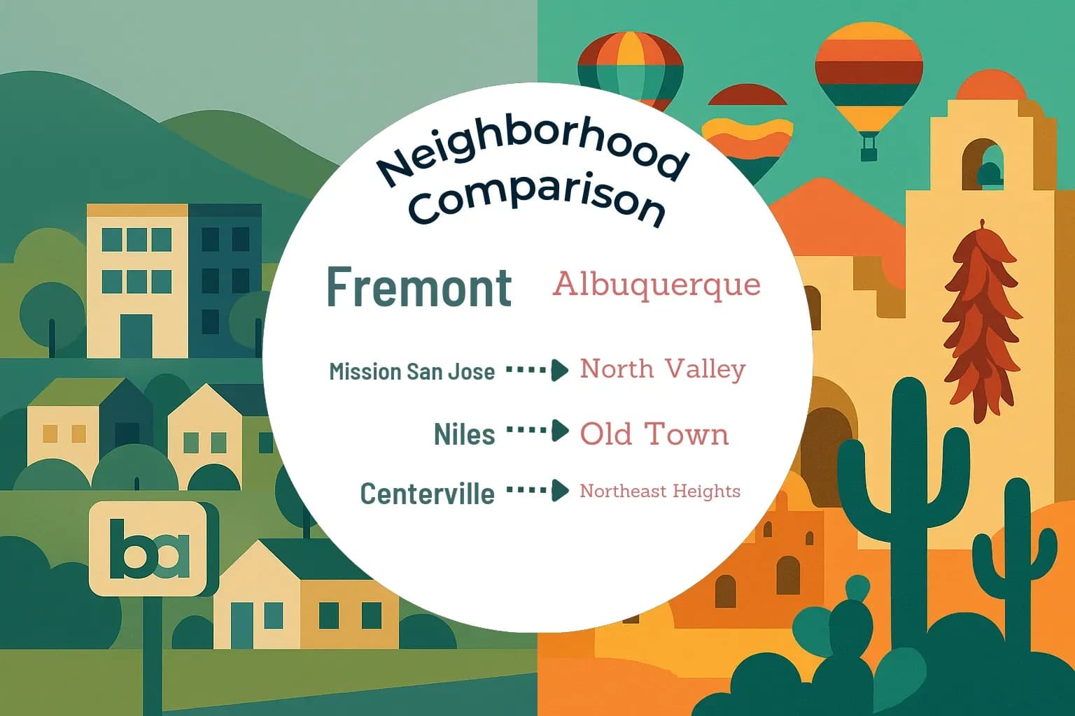 Fremont vs Albuquerque Neighborhood Comparison