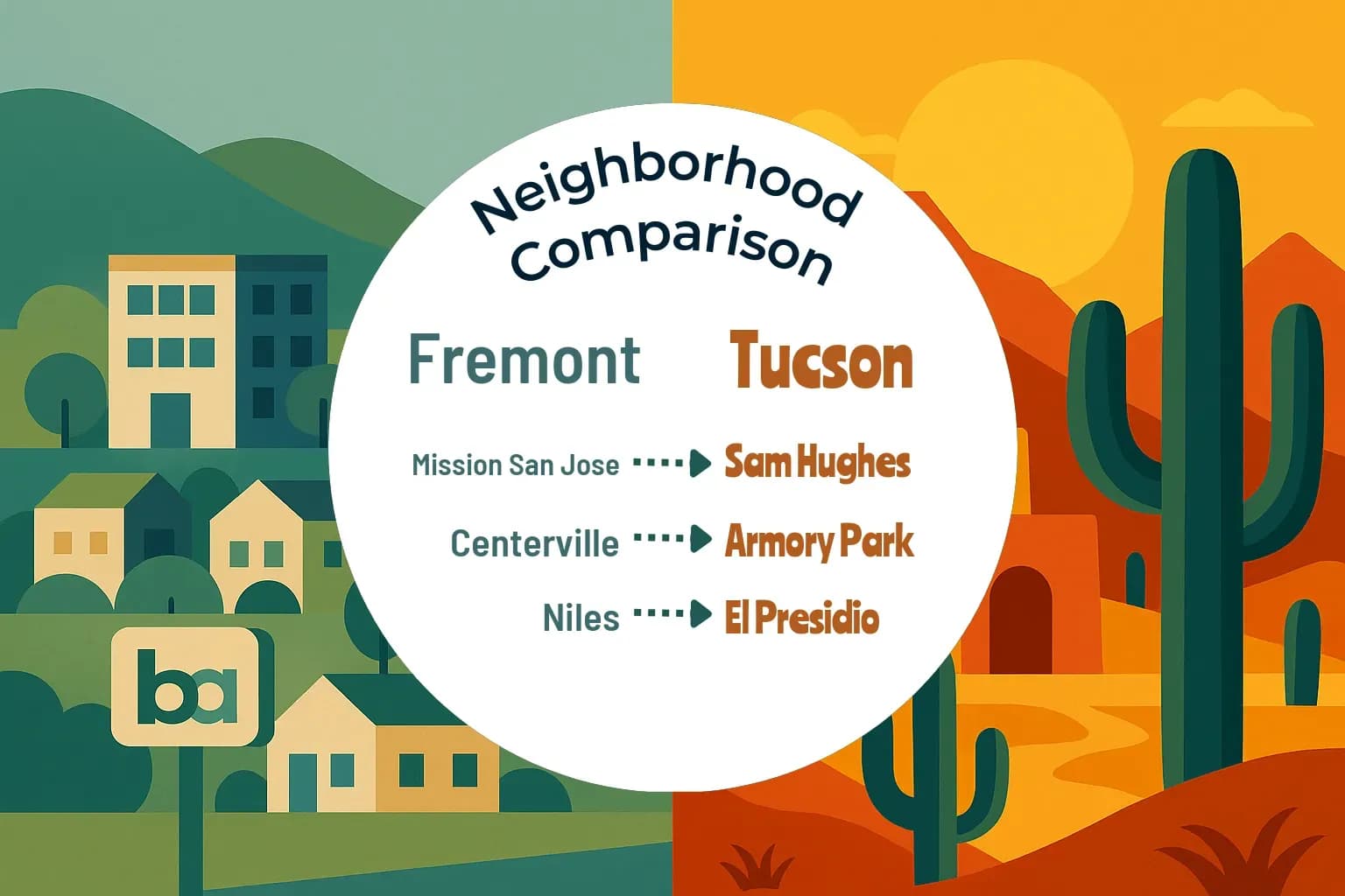 Fremont vs Tucson Neighborhood Comparison