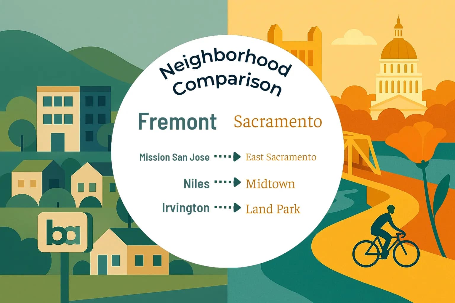 Fremont vs Sacramento Neighborhood Comparison