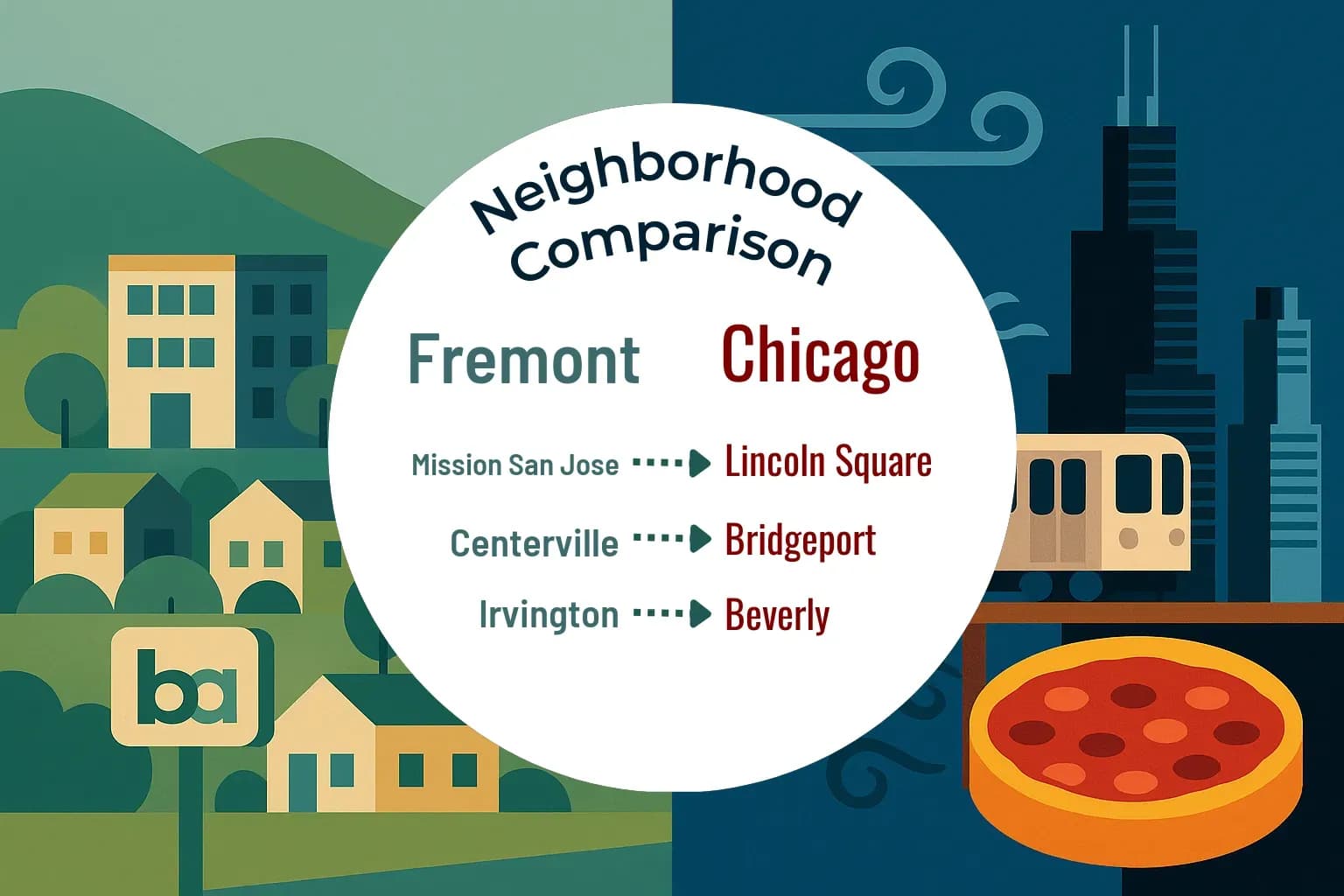 Fremont vs Chicago Neighborhood Comparison