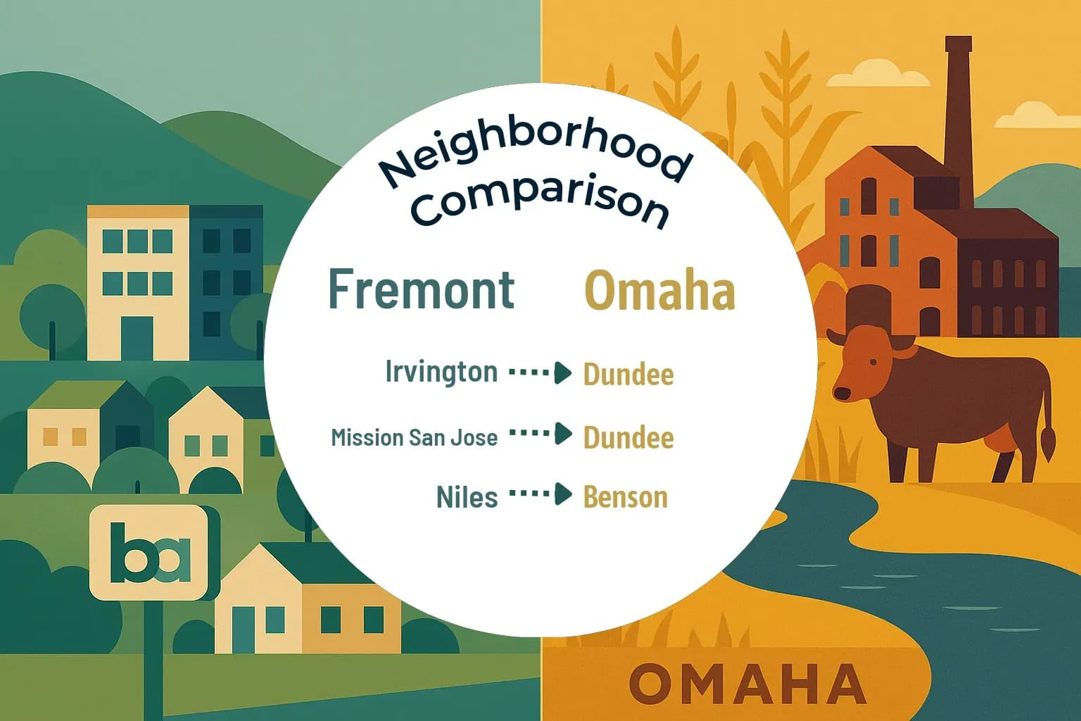 Fremont vs Omaha Neighborhood Comparison