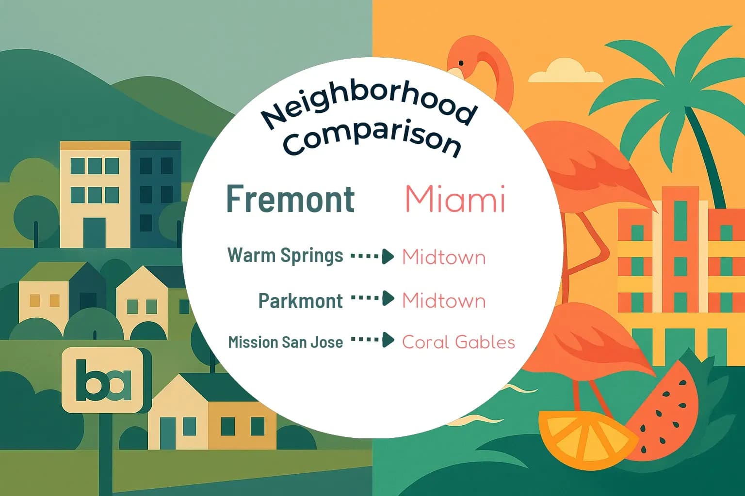 Fremont vs Miami Neighborhood Comparison
