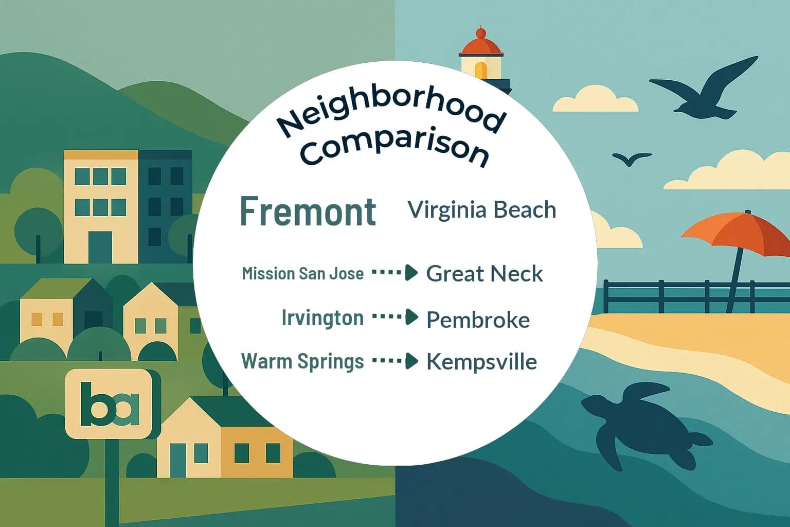 Fremont vs Virginia Beach Neighborhood Comparison