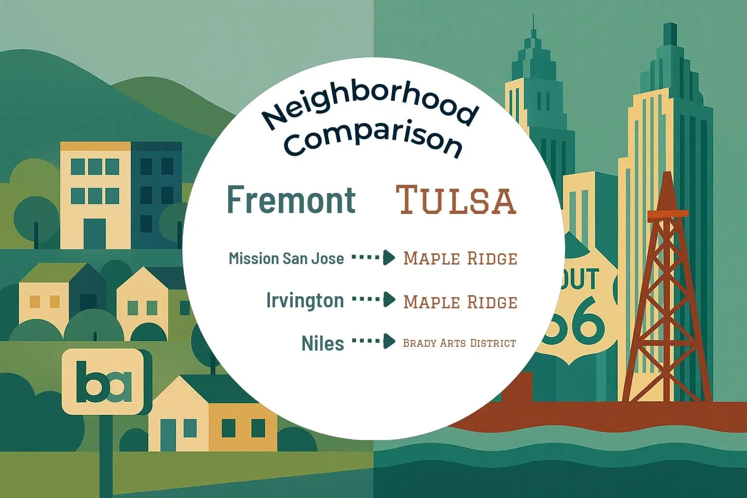 Fremont vs Tulsa Neighborhood Comparison