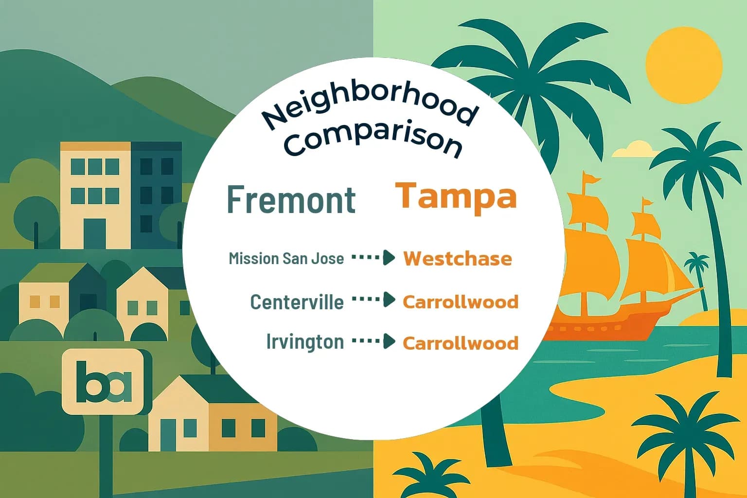 Fremont vs Tampa Neighborhood Comparison