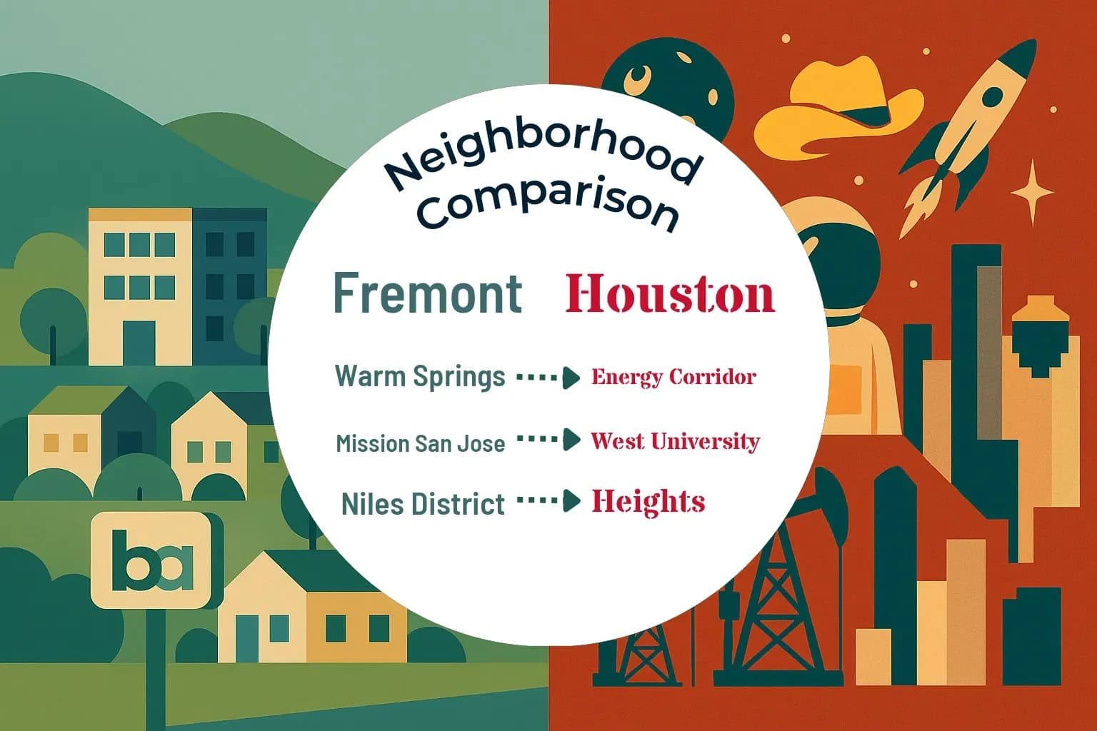 Fremont vs Houston Neighborhood Comparison