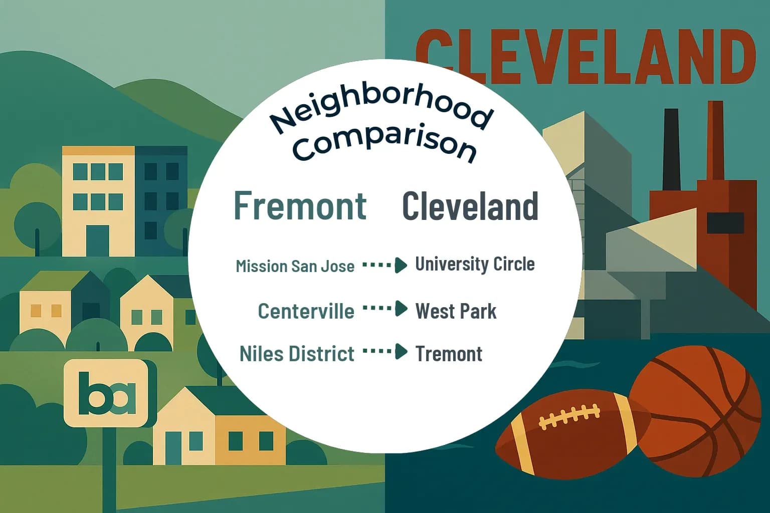 Fremont vs Cleveland Neighborhood Comparison