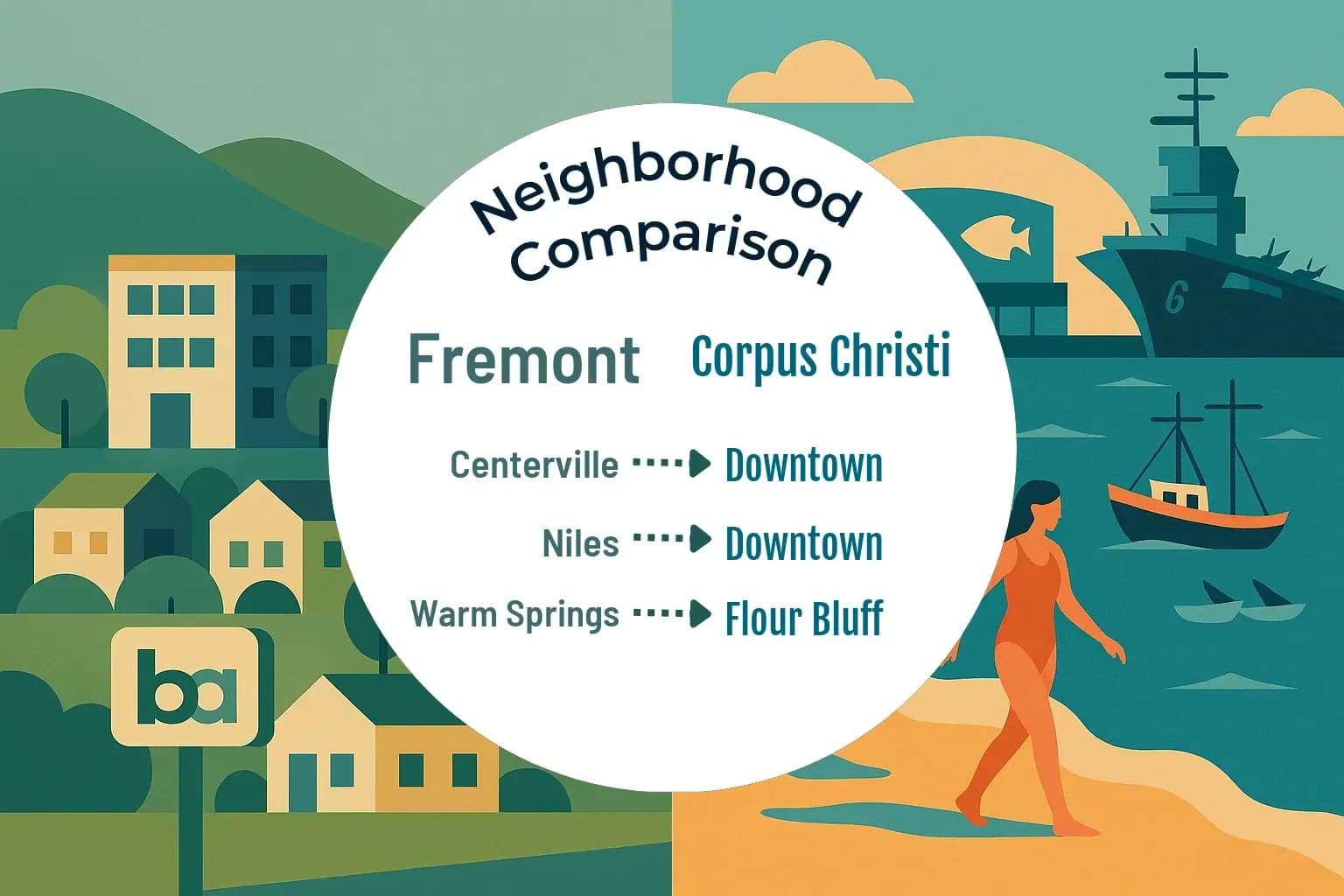 Fremont vs Corpus Christi Neighborhood Comparison