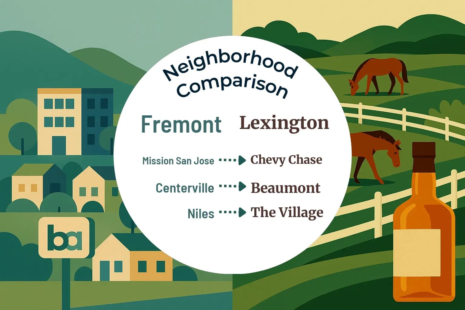 Fremont vs Lexington Neighborhood Comparison