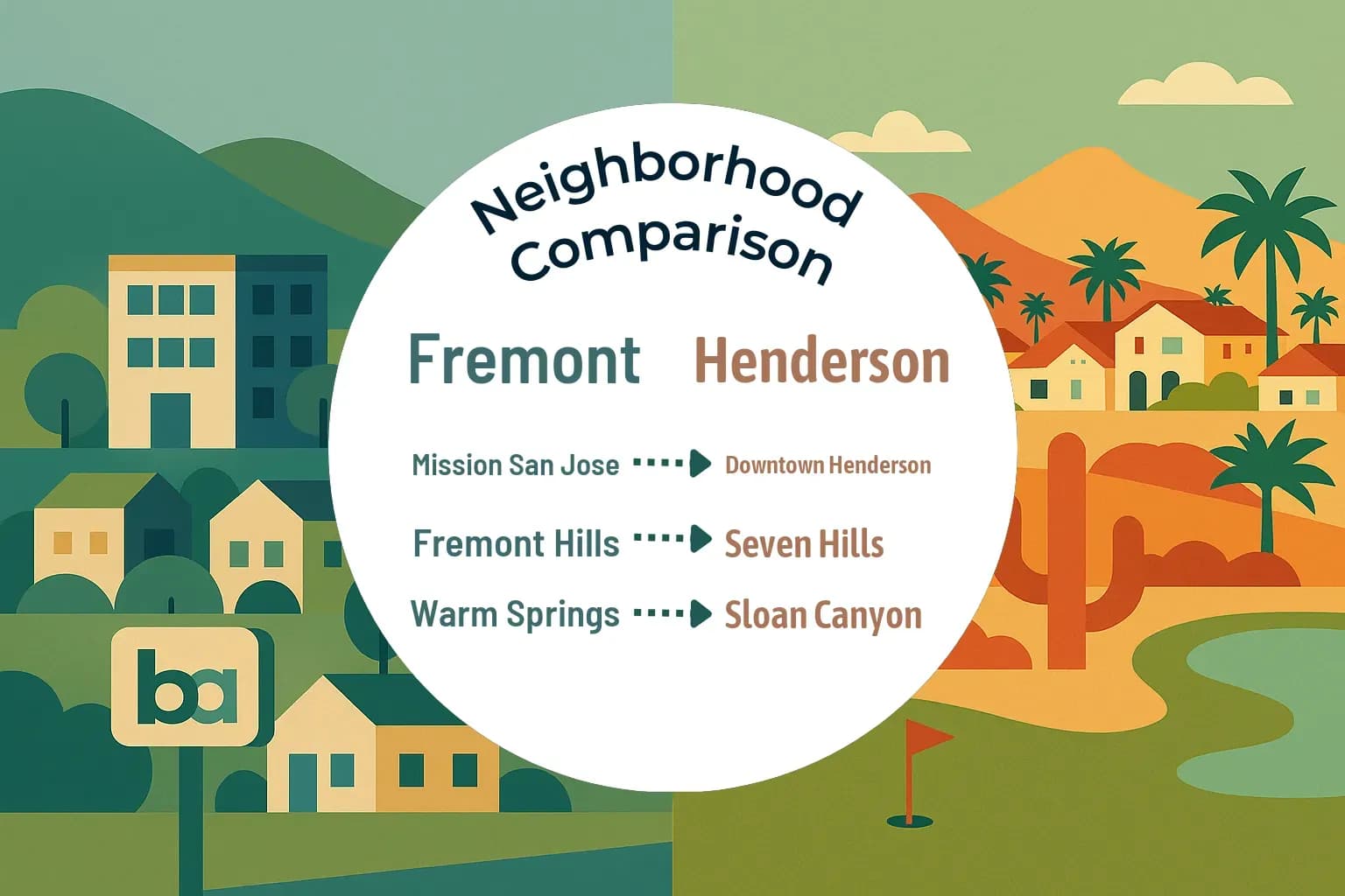 Fremont vs Henderson Neighborhood Comparison