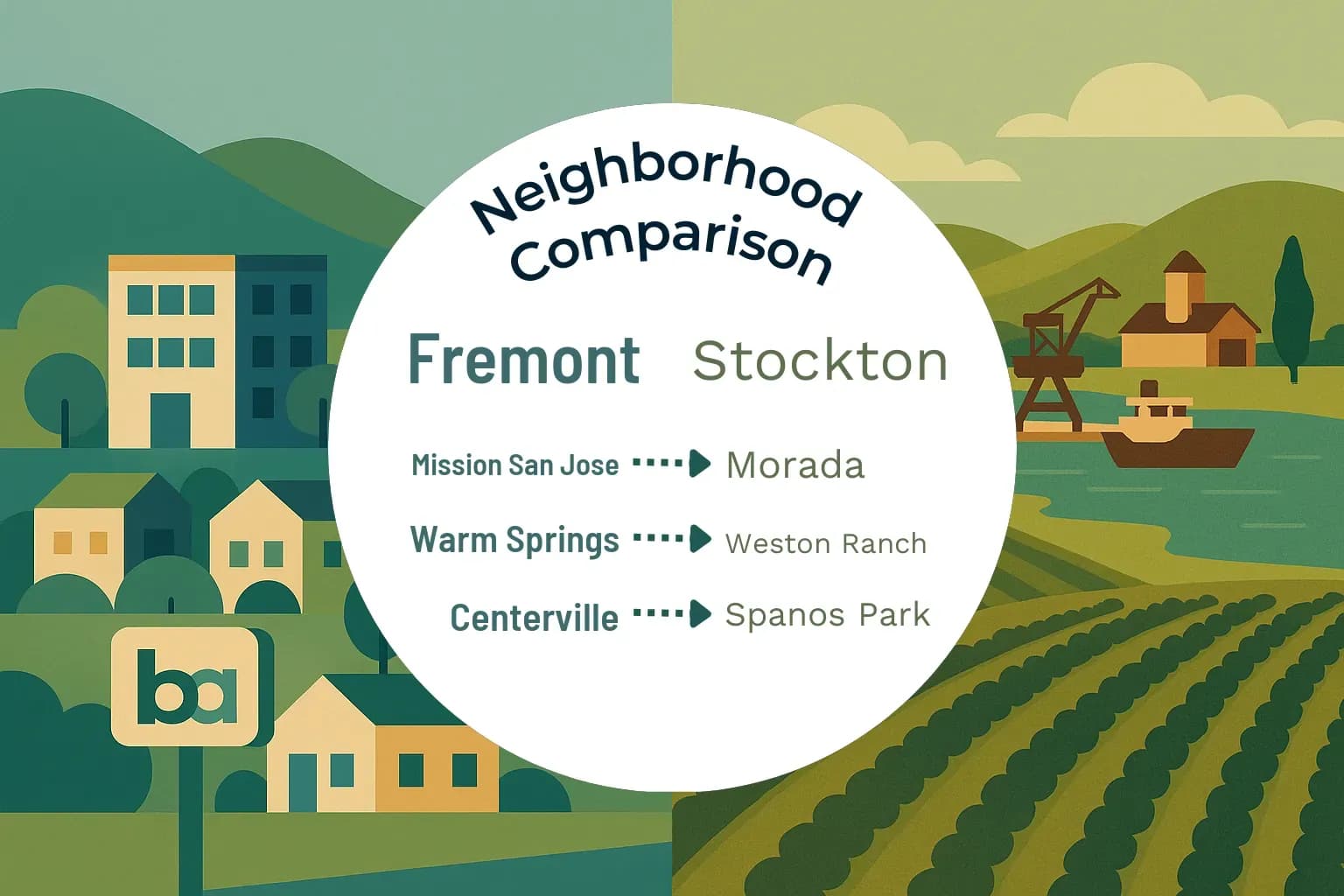 Fremont vs Stockton Neighborhood Comparison
