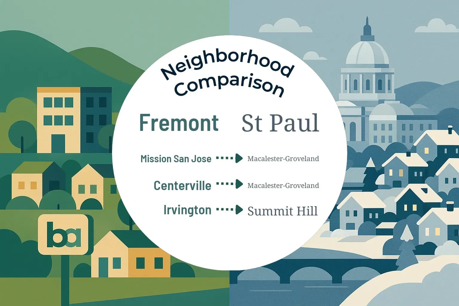 Fremont vs St. Paul Neighborhood Comparison