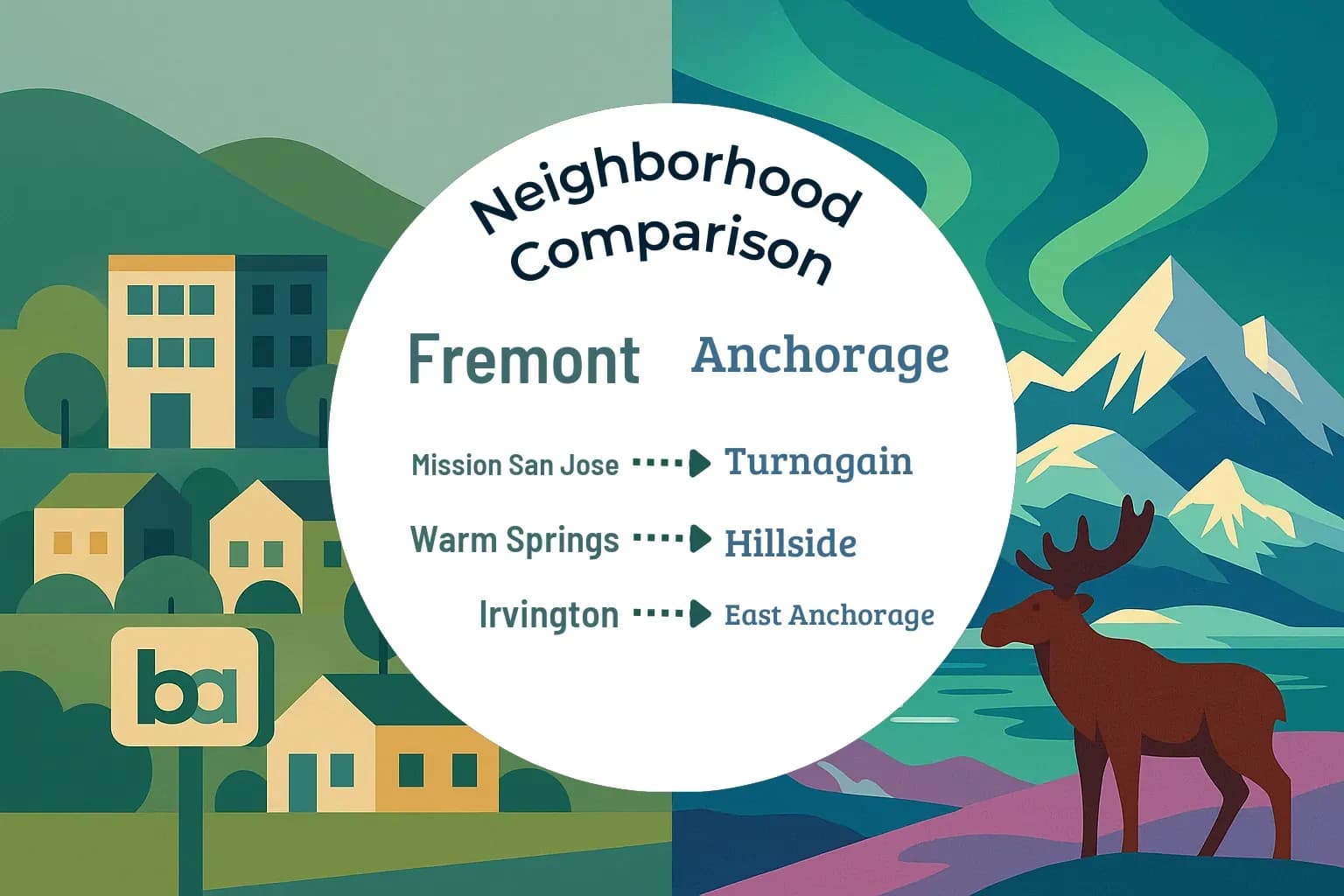 Fremont vs Anchorage Neighborhood Comparison