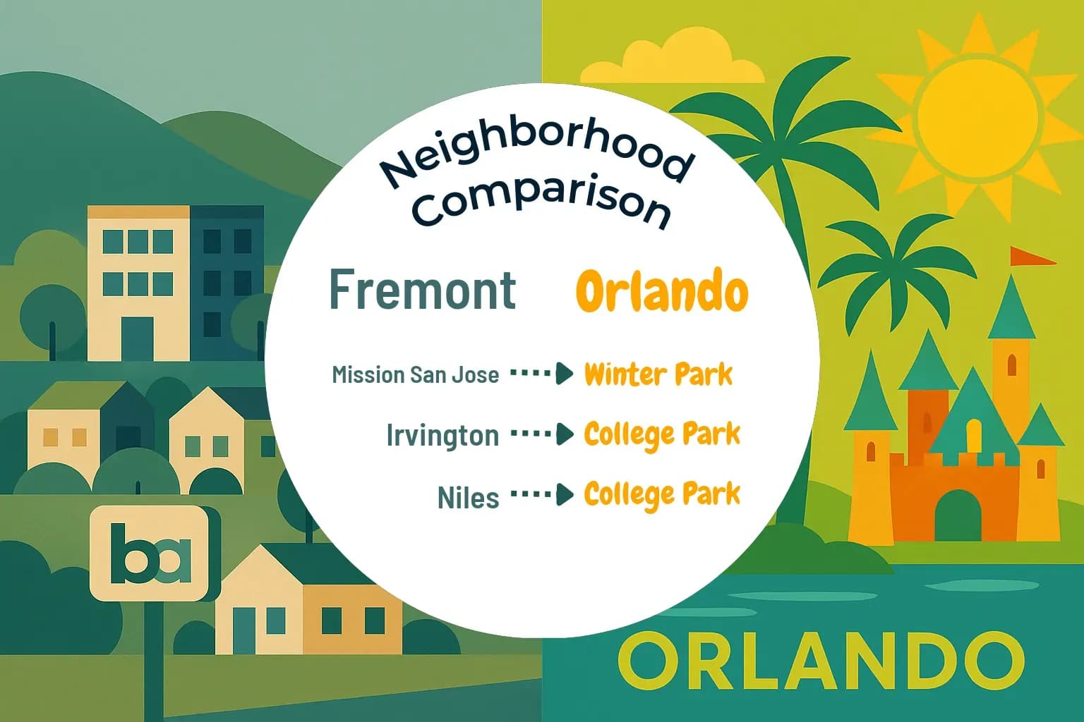 Fremont vs Orlando Neighborhood Comparison