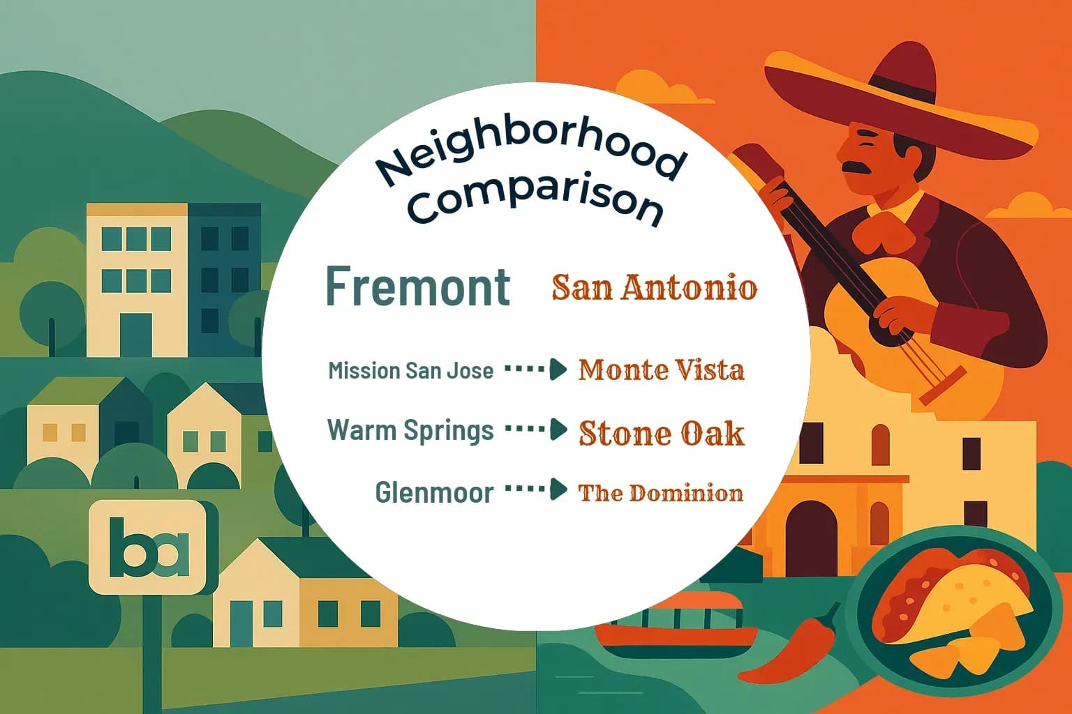 Fremont vs San Antonio Neighborhood Comparison