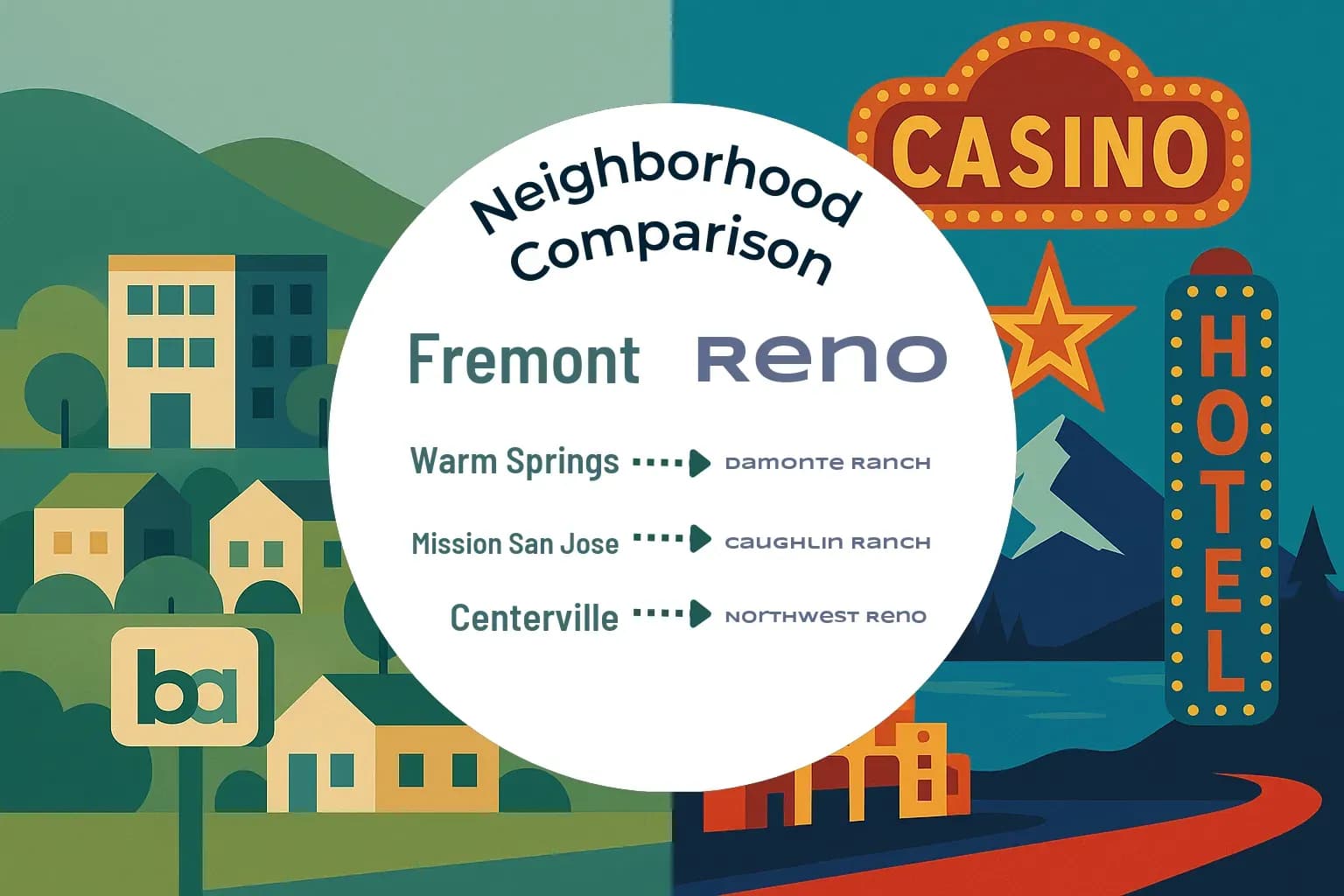 Fremont vs Reno Neighborhood Comparison