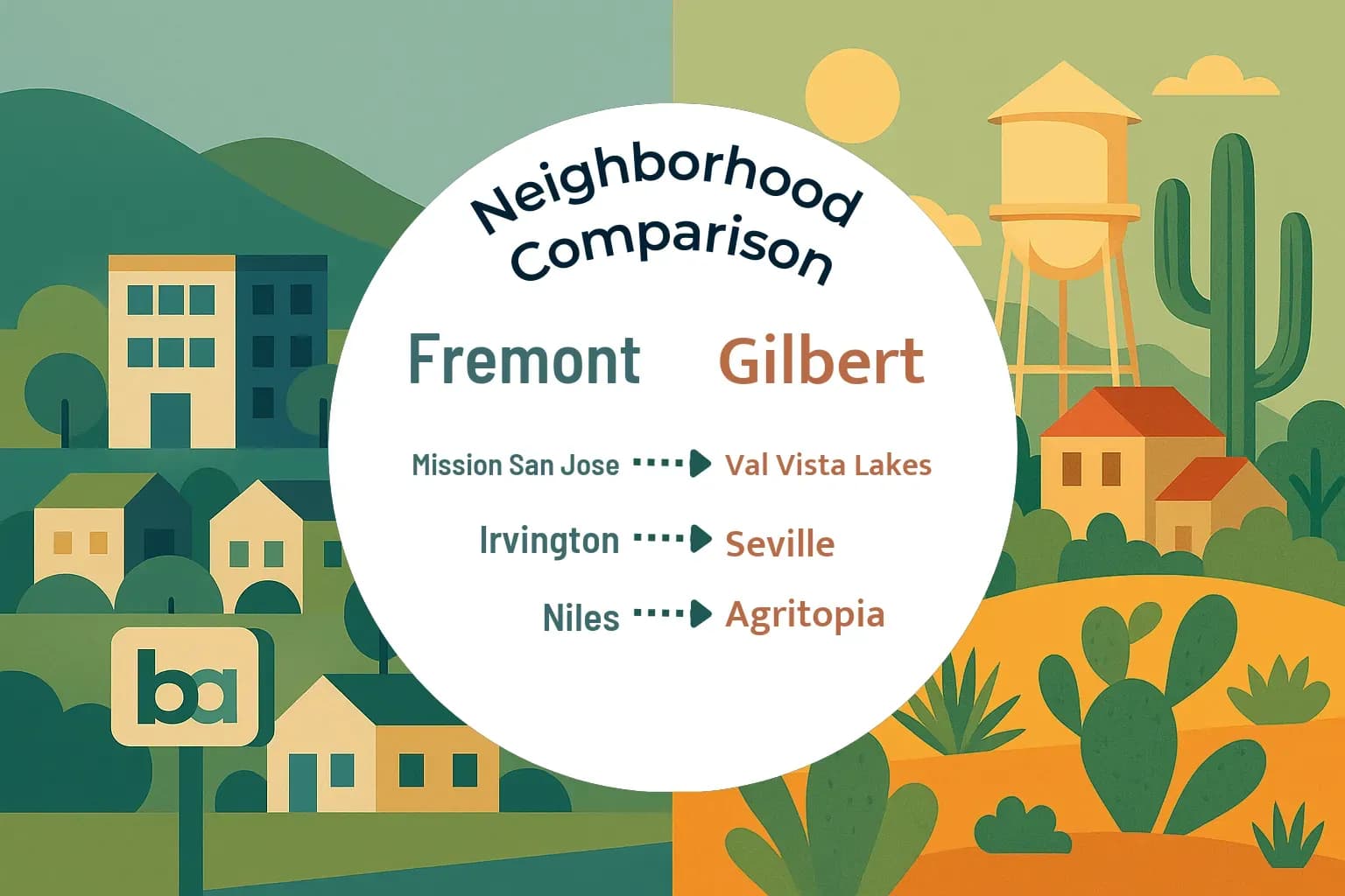 Fremont vs Gilbert Neighborhood Comparison