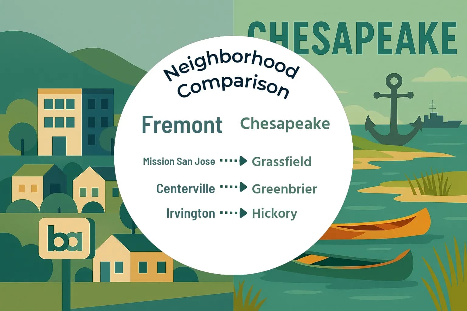 Fremont vs Chesapeake Neighborhood Comparison