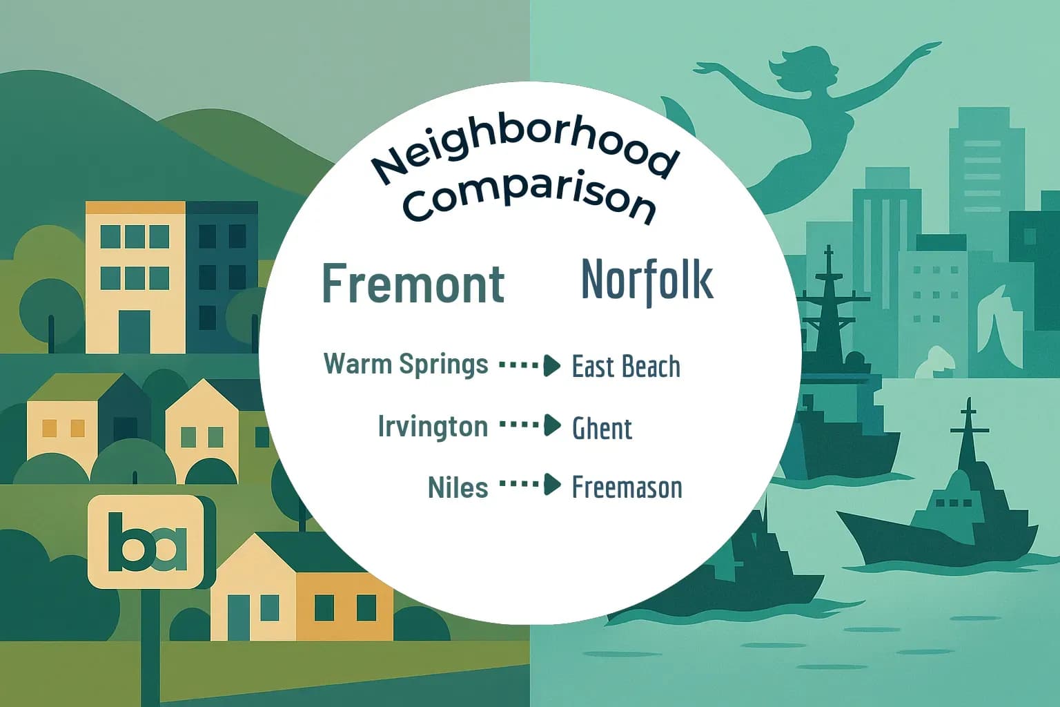 Fremont vs Norfolk Neighborhood Comparison