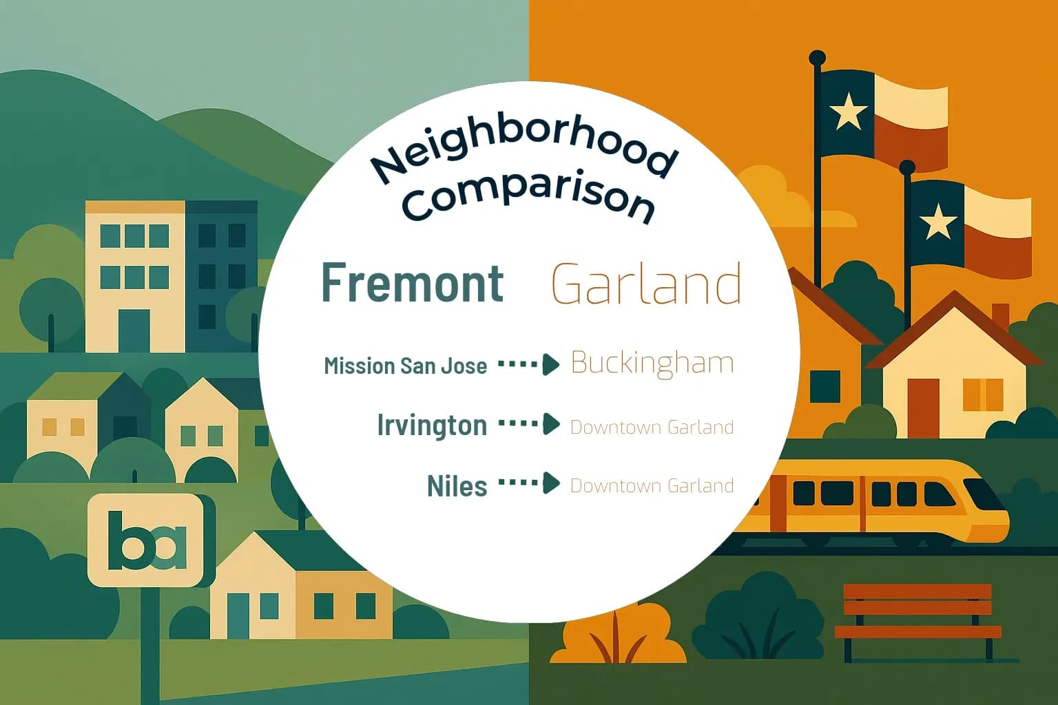 Fremont vs Garland Neighborhood Comparison