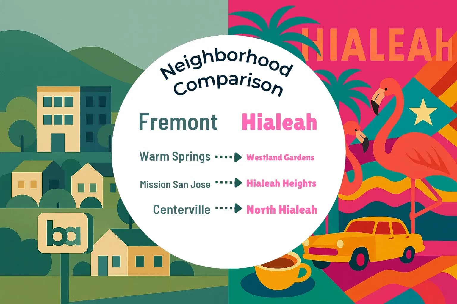 Fremont vs Hialeah Neighborhood Comparison