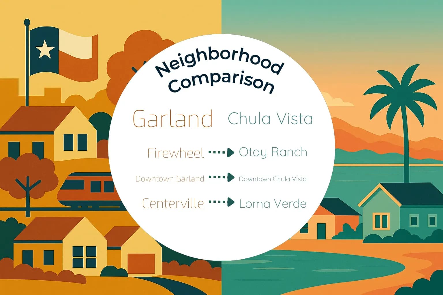Garland vs Chula Vista Neighborhood Comparison