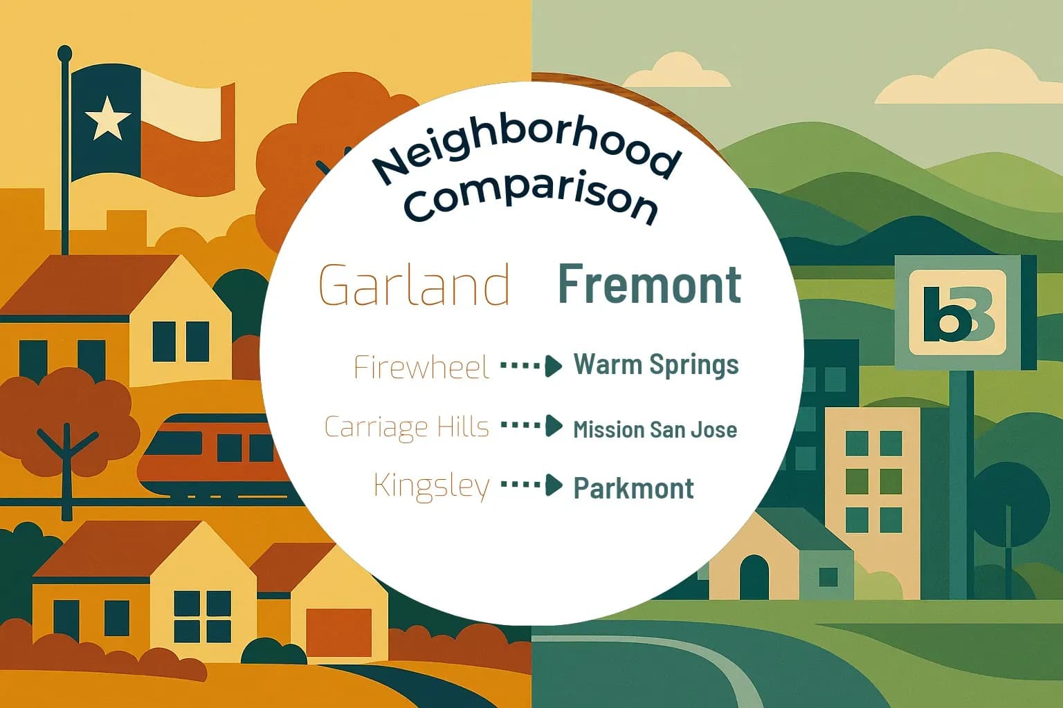 Garland vs Fremont Neighborhood Comparison
