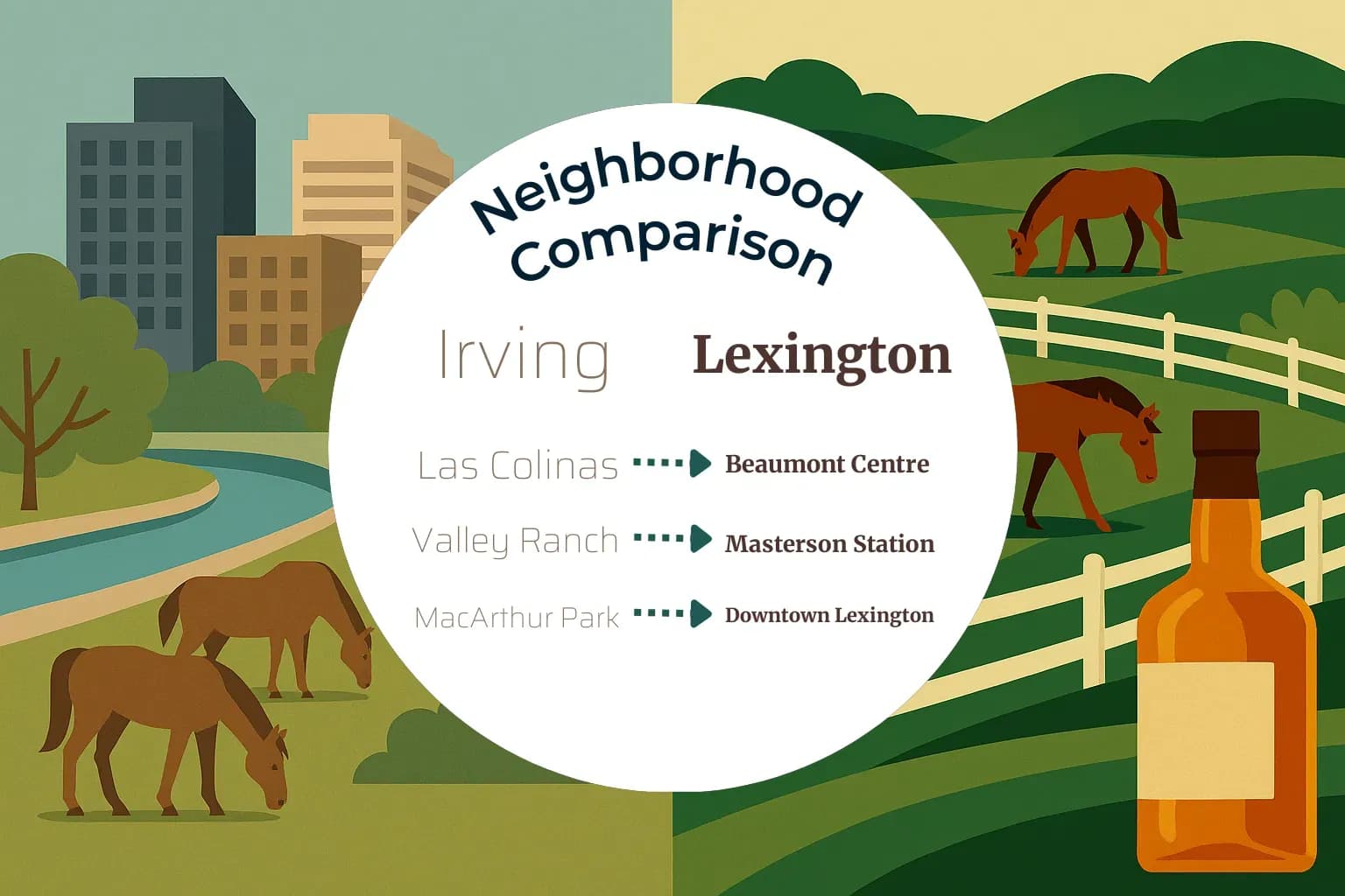 Irving vs Lexington Neighborhood Comparison