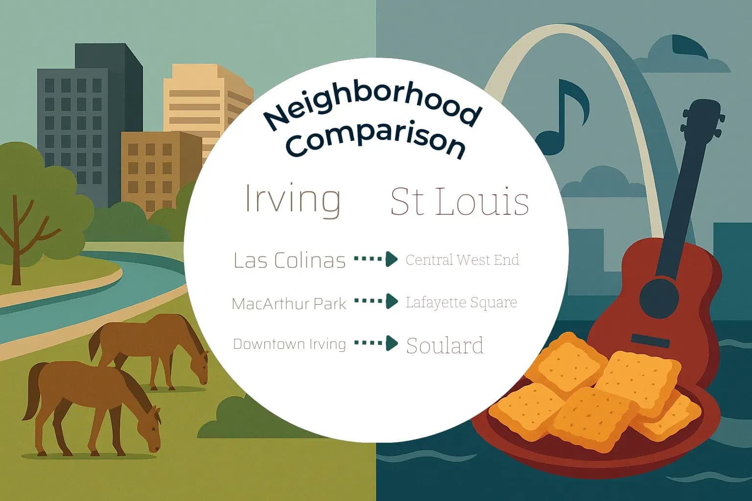 Irving vs St. Louis Neighborhood Comparison